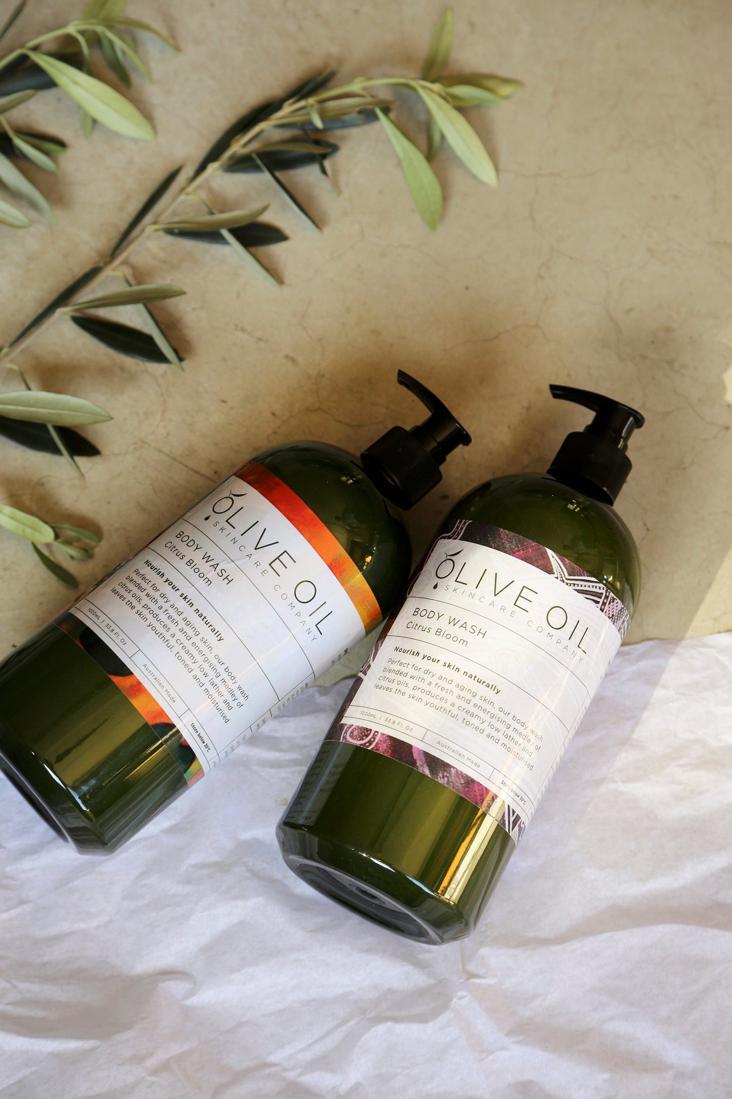 Limited Edition TWIN PACK: Body Wash, Castile Style, Citrus Bloom, 1000 ml x 2-1