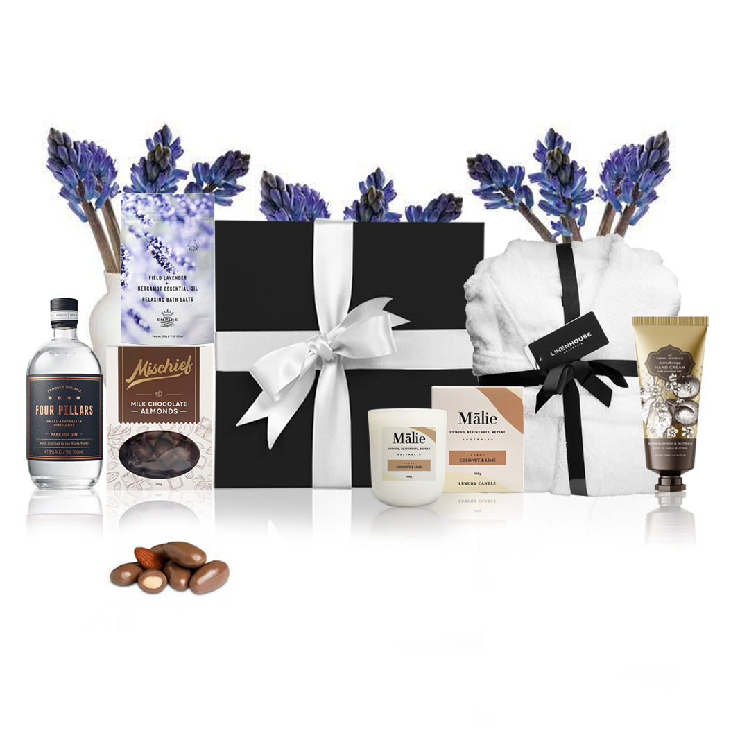 Luxury Spa Hamper with Gin & Robe