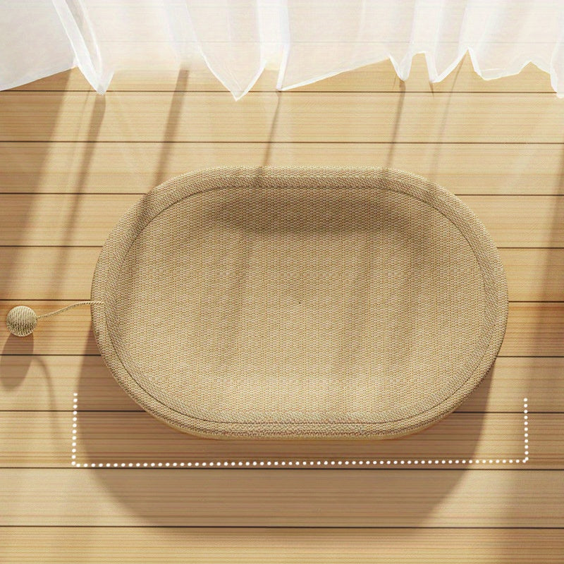 NNETM Ivory Cat Scratching Board and Bed Combo-4