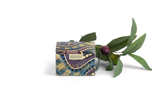 Olive Oil Soap ,Indigenous Series , Gumby Gumby, With Blue Mallee Eucalyptus Oil-1