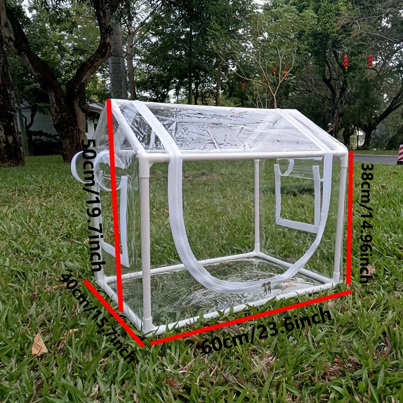 NNETM Haven Ventilated Outdoor Indoor Cat House-4