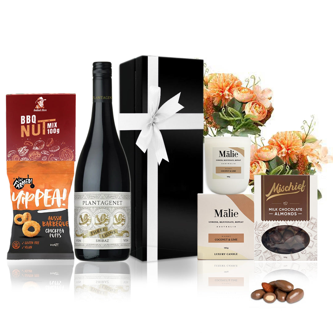 Three Lions Wine Gift Hamper