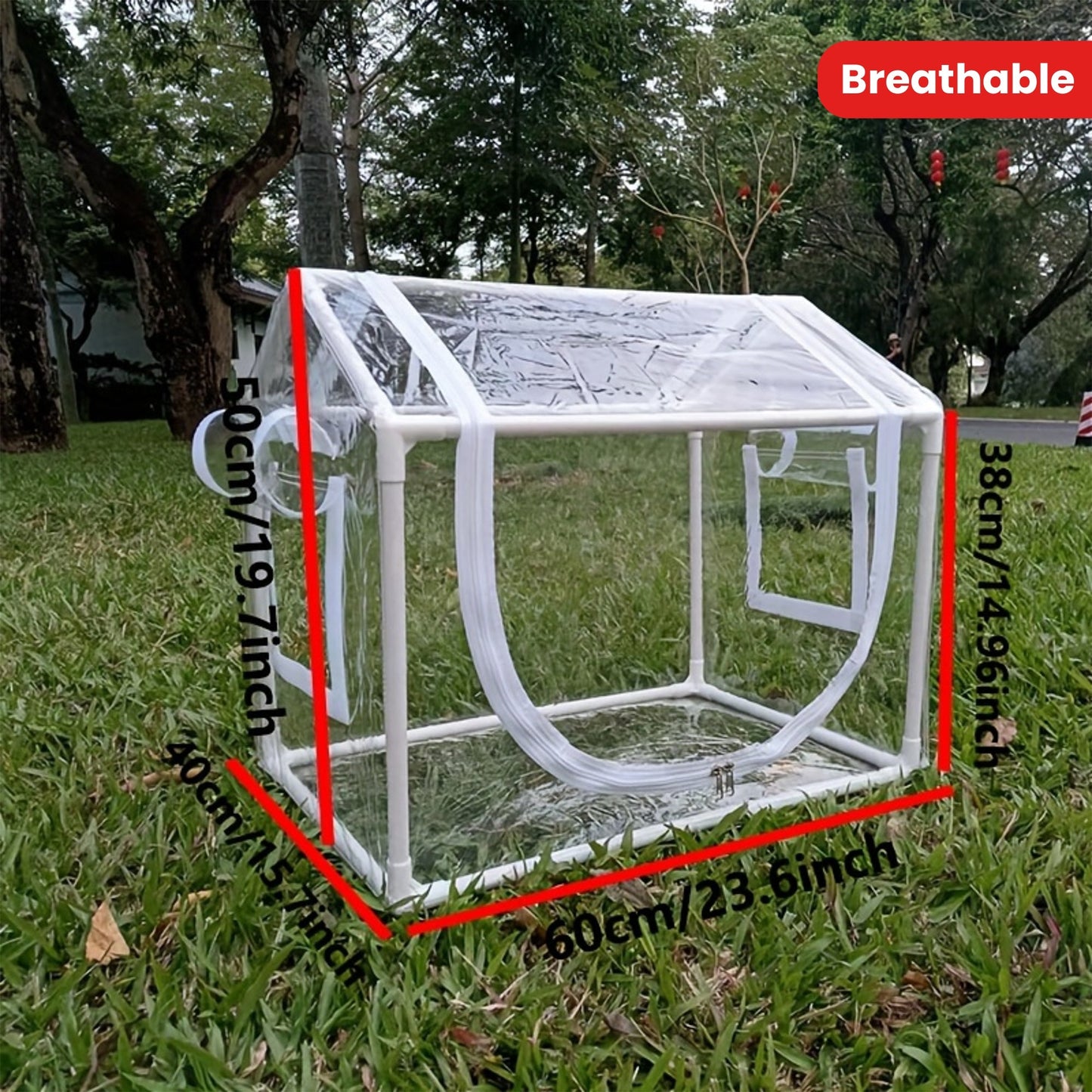 NNETM Haven Ventilated Outdoor Indoor Cat House-1