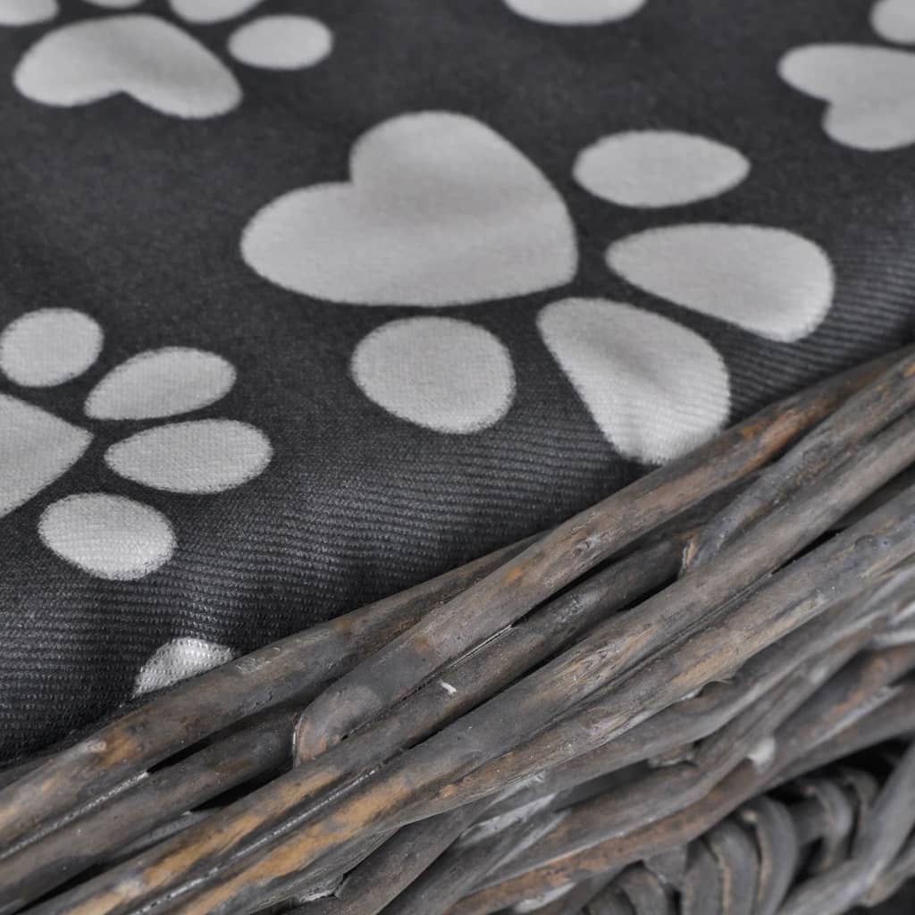 NNEVL Willow Cat Tree Pet House/Bed/Castle/Scratching Post with Cushion-4