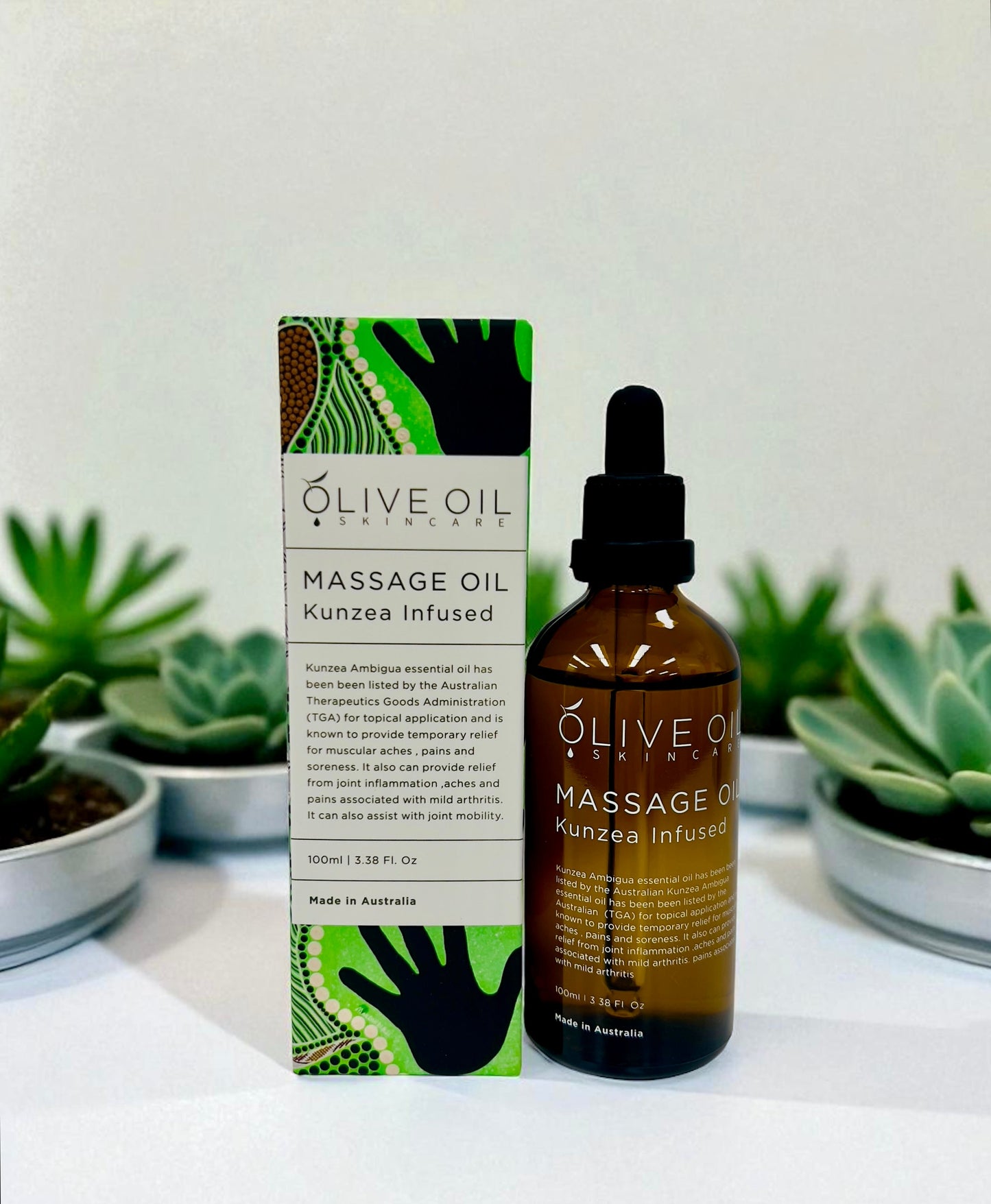 Massage Oil, 100ml- Kunzea Ambigua Infused.-0