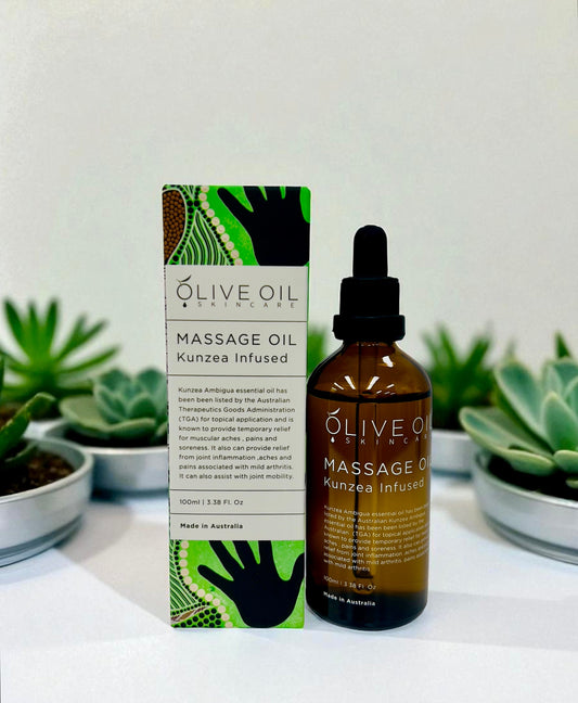 Massage Oil, 100ml- Kunzea Ambigua Infused.-0