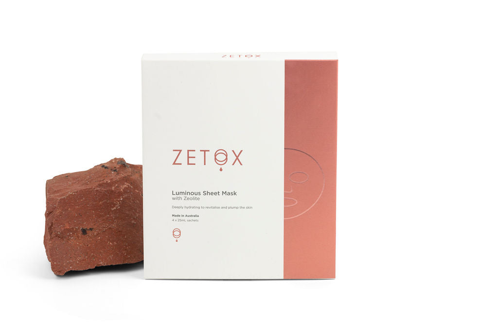 Zetox Luminous Sheet Mask 4 piece box set - Limited Stock-1
