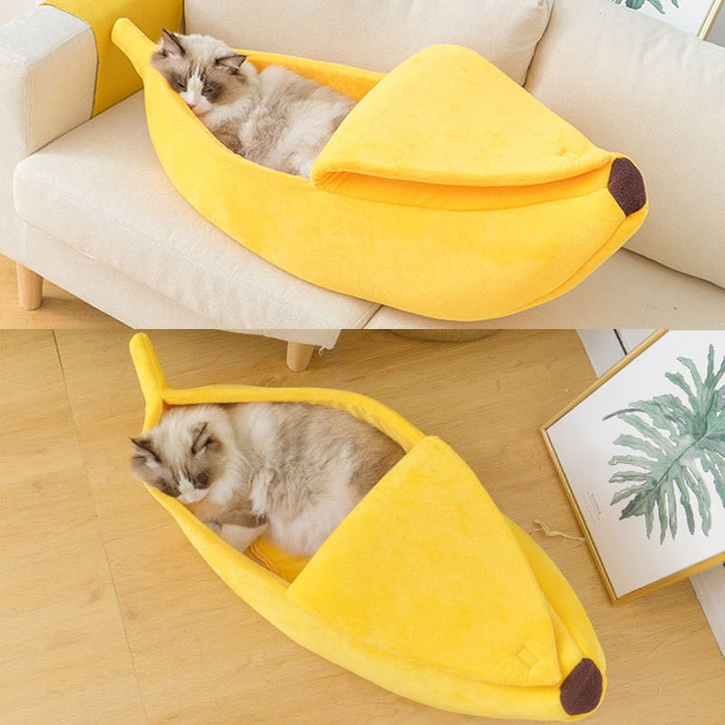 NNEOBA Banana Cat Bed-1