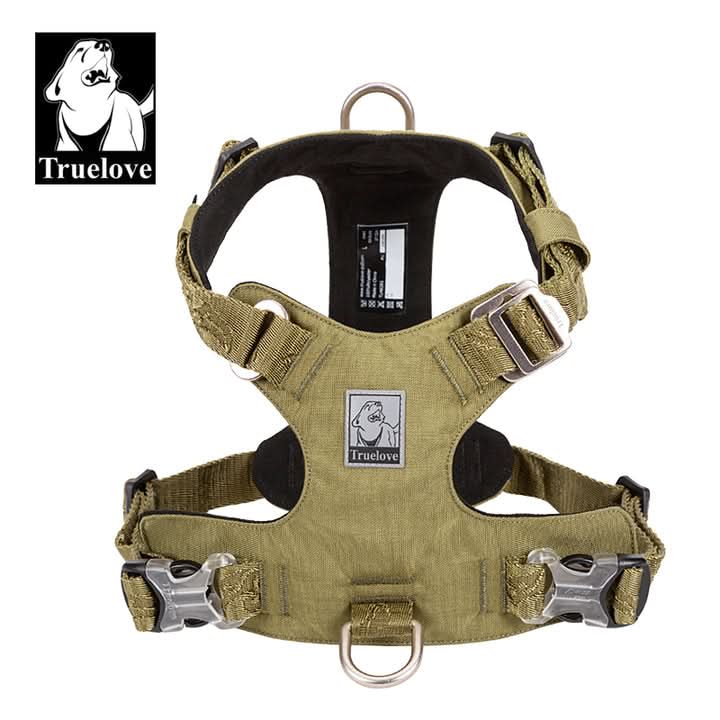 True Love Lightweight Dog Harness - Green, XL-2