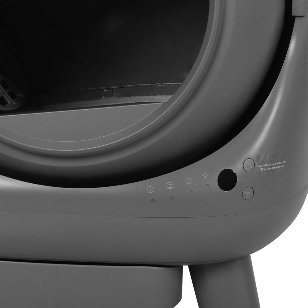 PaWz Smart Self Cleaning Cat Litter Box APP Control-4